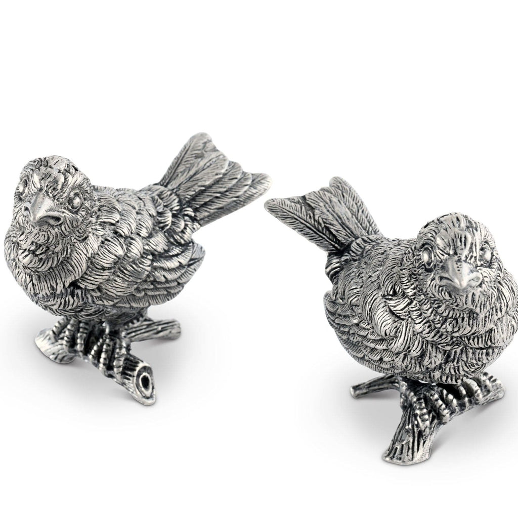 Pewter Song Bird Place Card Holder - The Well Appointed House - The Well Appointed House