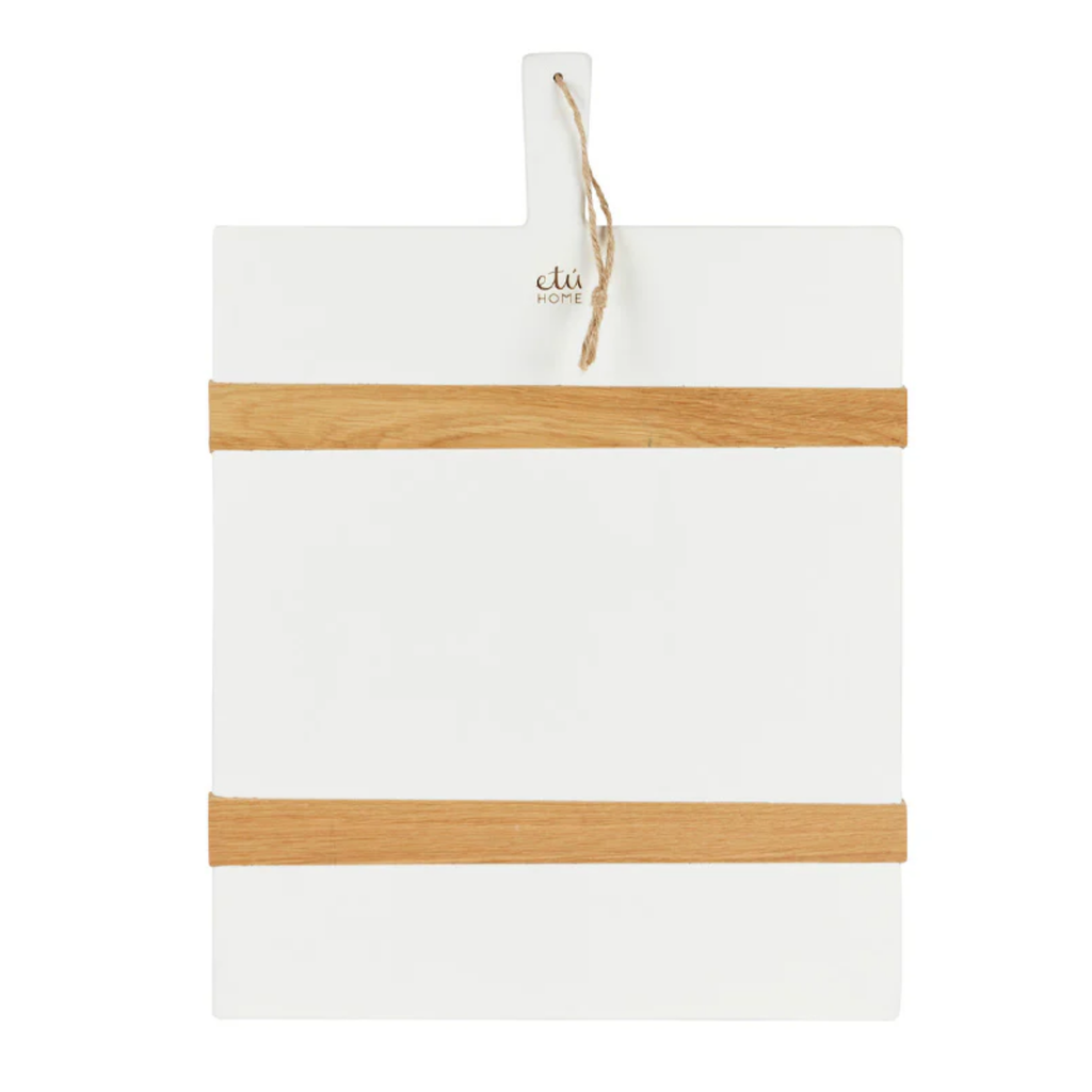 White Rectangle Mod Charcuterie Board - The Well Appointed House