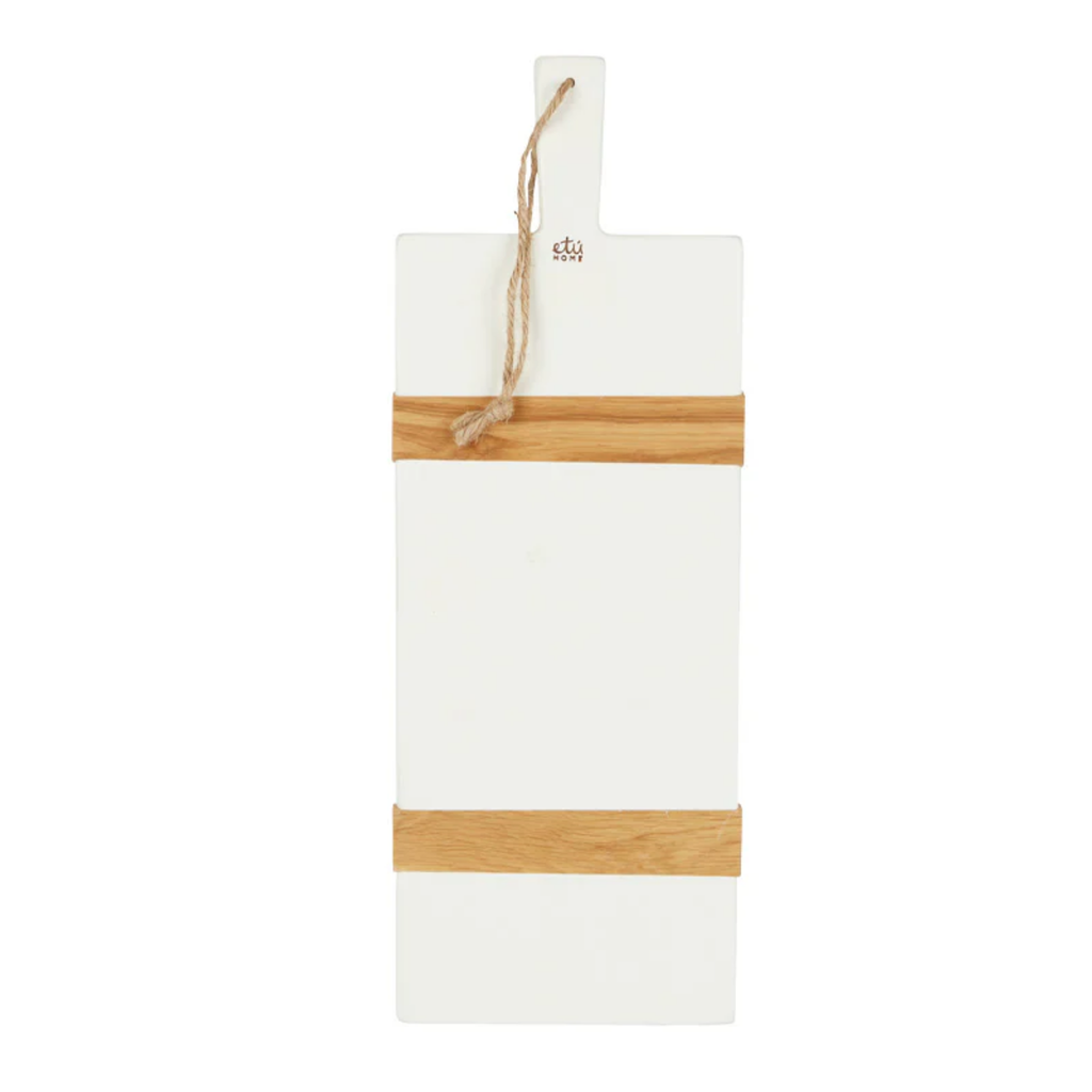 White Rectangle Mod Charcuterie Board - The Well Appointed House