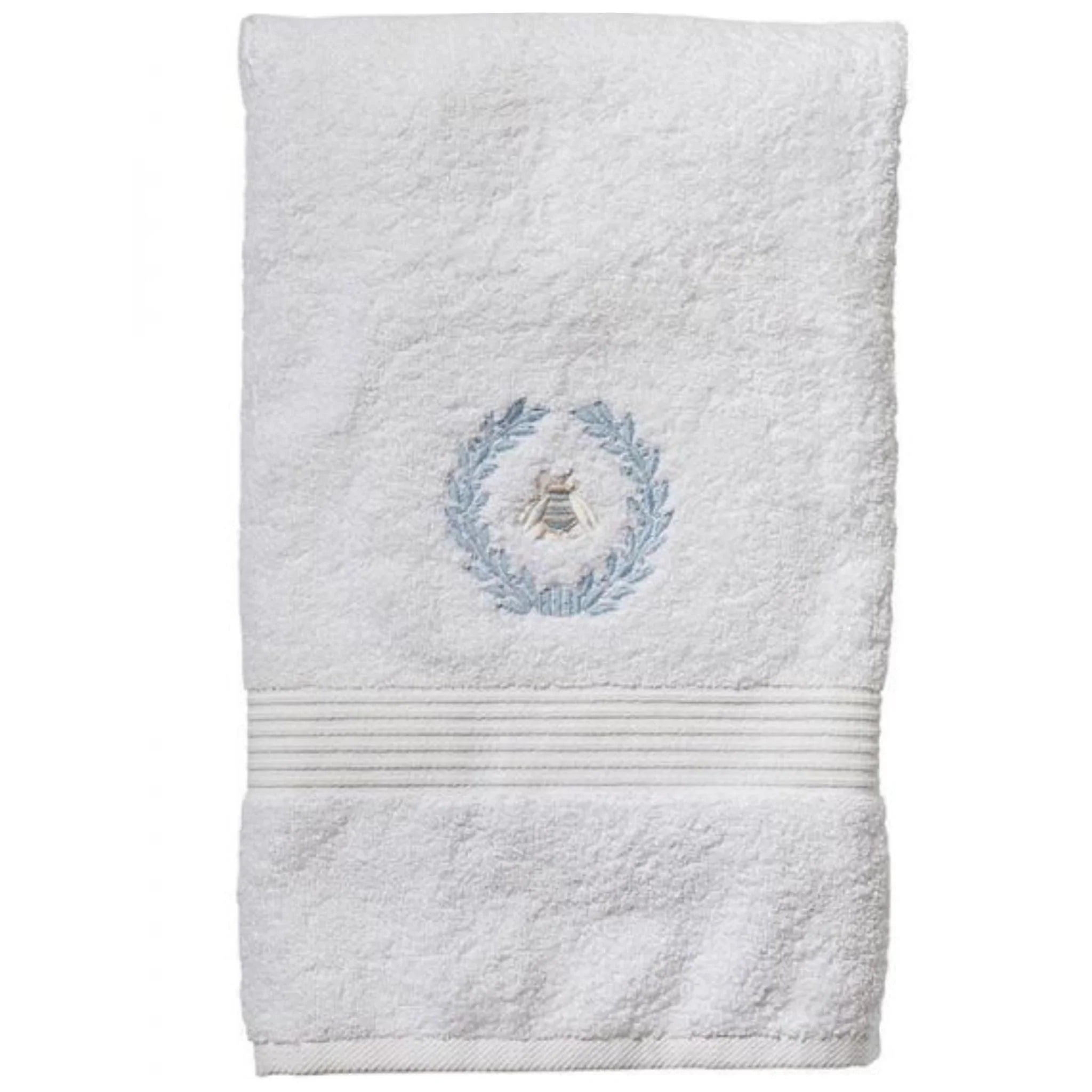 Cotton Terry Bath Towels 27x52 White