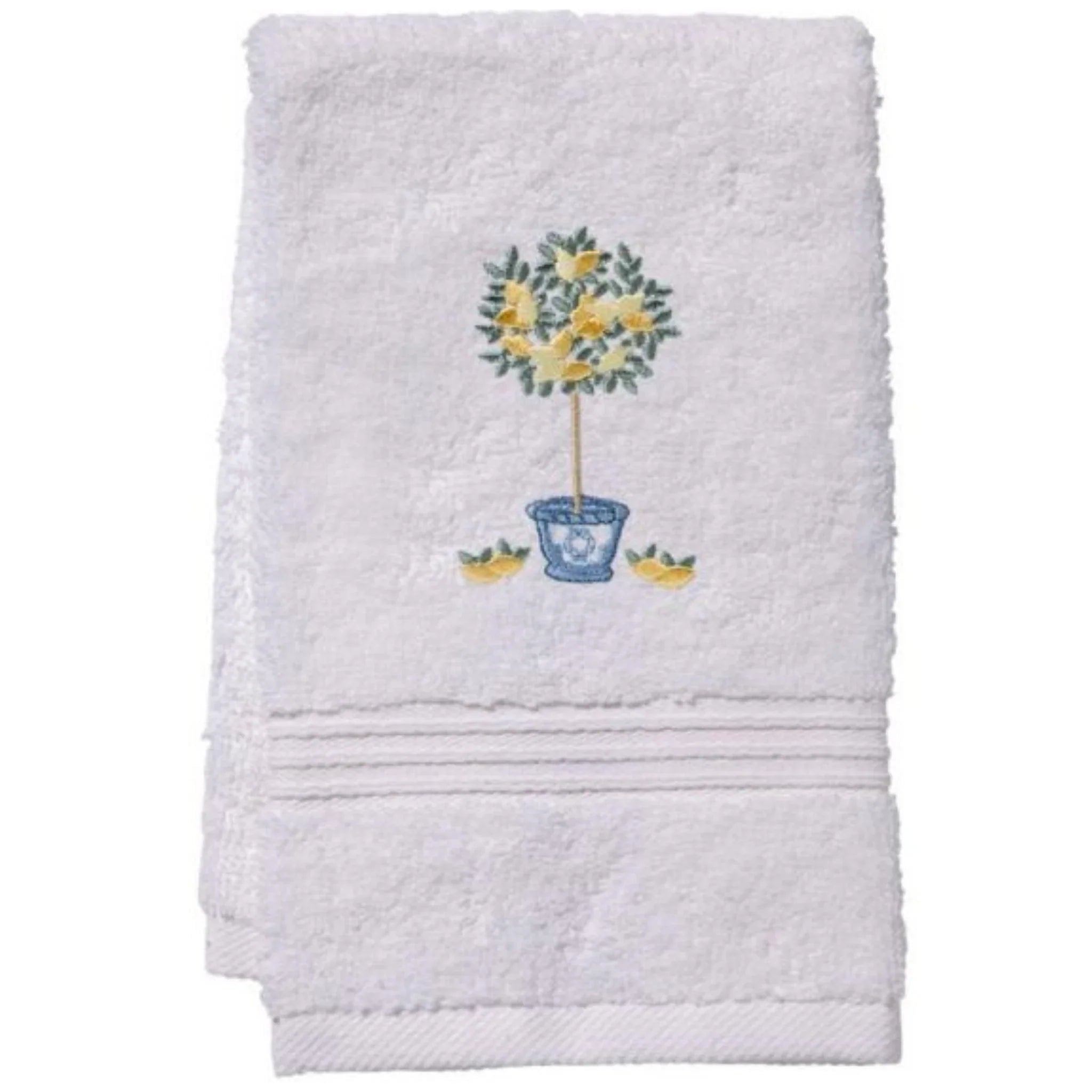 vintage guest towels, fingertip hand towel embroidered cotton