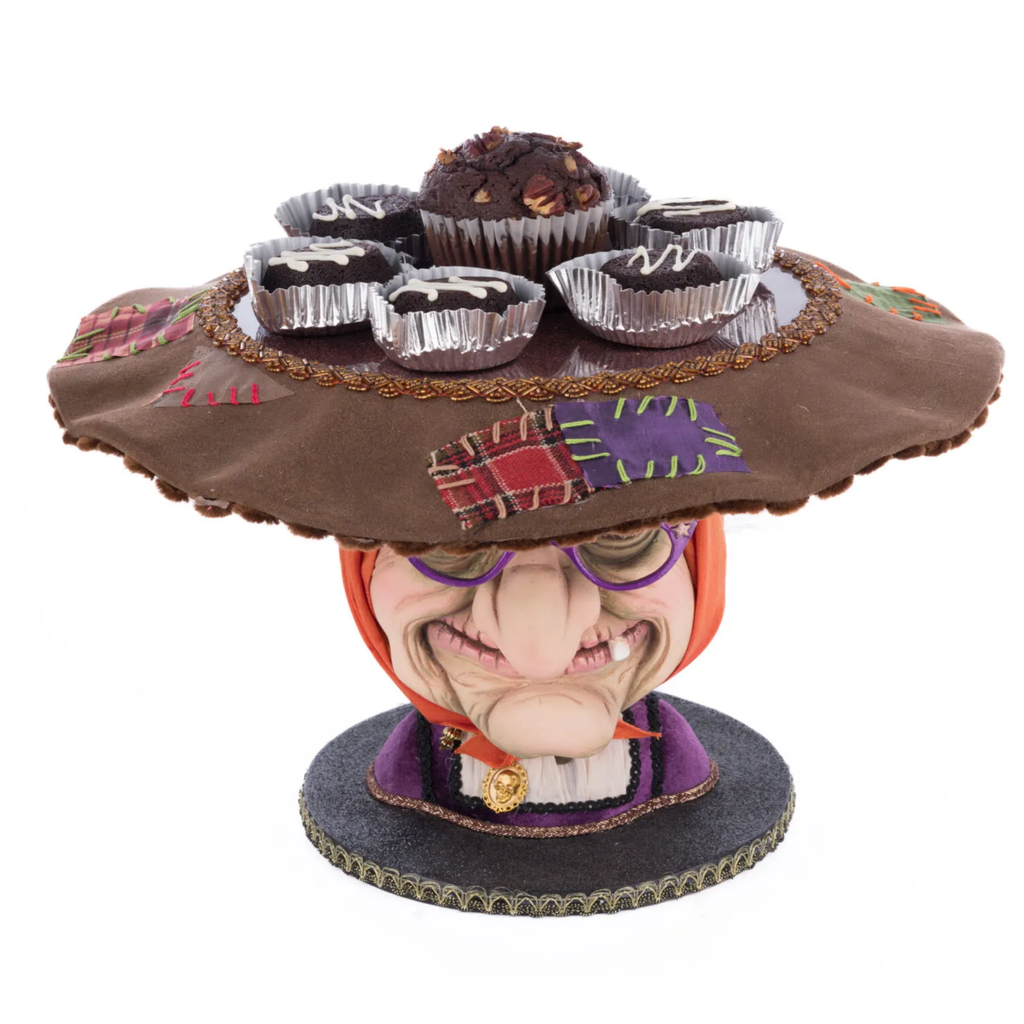 Witch Head Cake Plate - The Well Appointed House