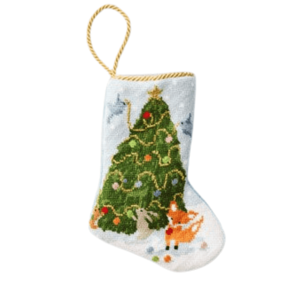 Woodland Creatures Stocking - Christmas Stockings - The Well Appointed House