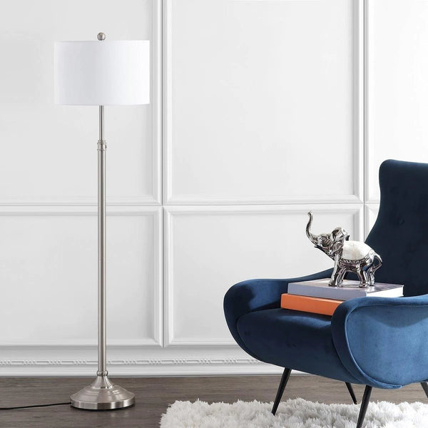 Polished nickel floor lamp discount