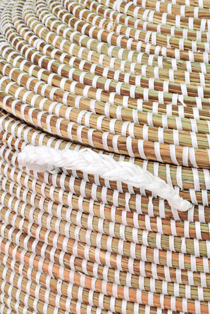 Large Handwoven White African Prayer Mat Hamper - Hampers - The Well Appointed House